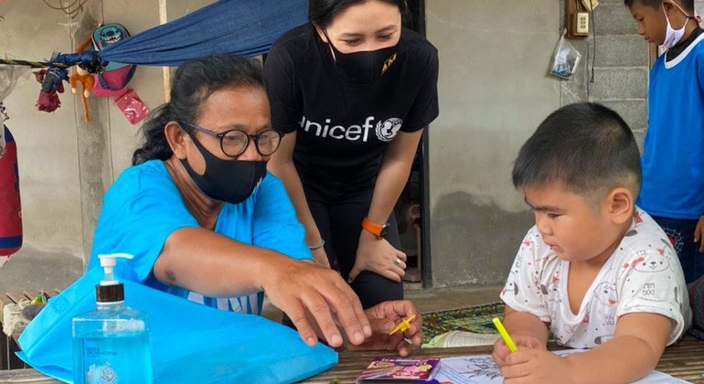 First Person: COVID education is child’s play for Thai UN volunteer